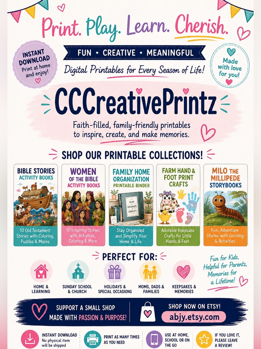 CCCreativePrintz ✨ Fun Digital Printables for Kids & Families